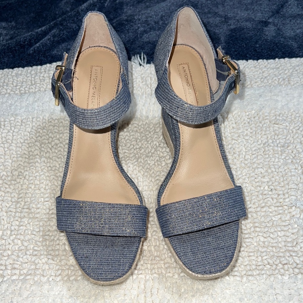ANTONIO MELANI wedge sandals